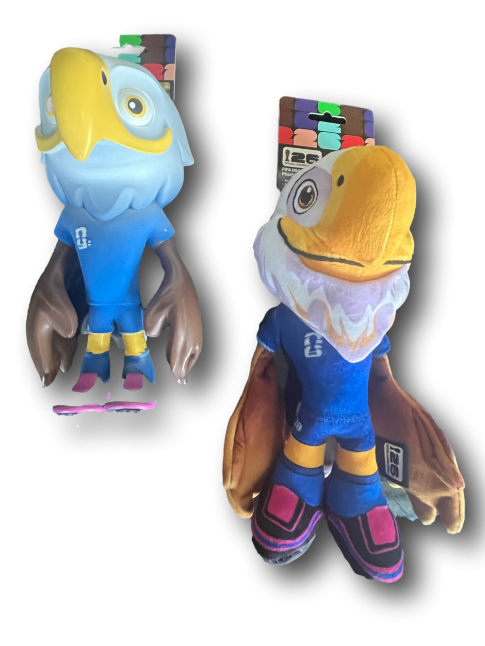 FIFA Mascot Dog Toys - World Cup 2026 - “Clutch” -choose 1